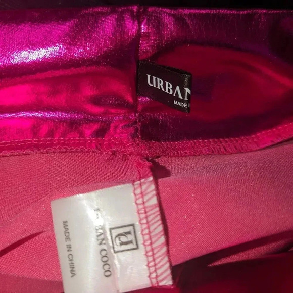 Urban Coco Fushia Mini Rave Skater   Skirt / Small - Picture 4 of 5
